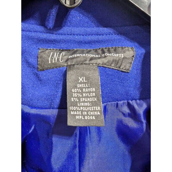 XL INC International Concepts Voltage Ruffled Coat NWT - Picture 9 of 16